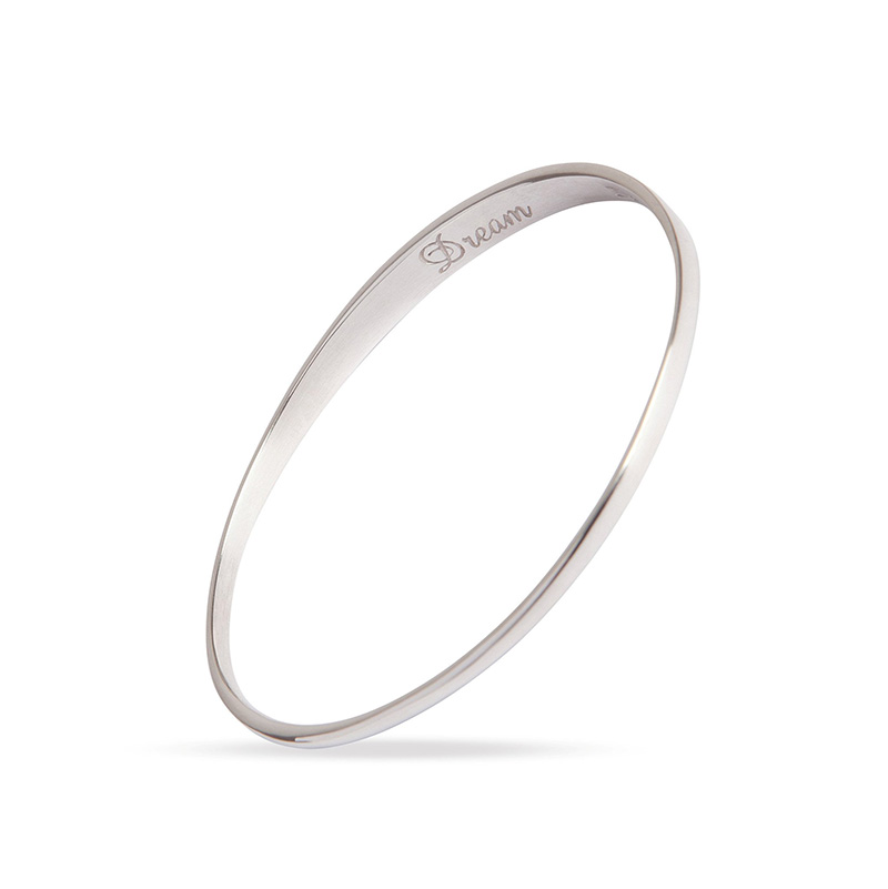 Sparkle and dream silver dream bangle