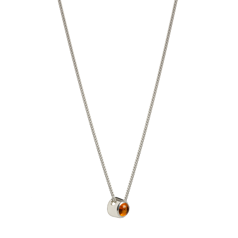 Balance small amber pendant
