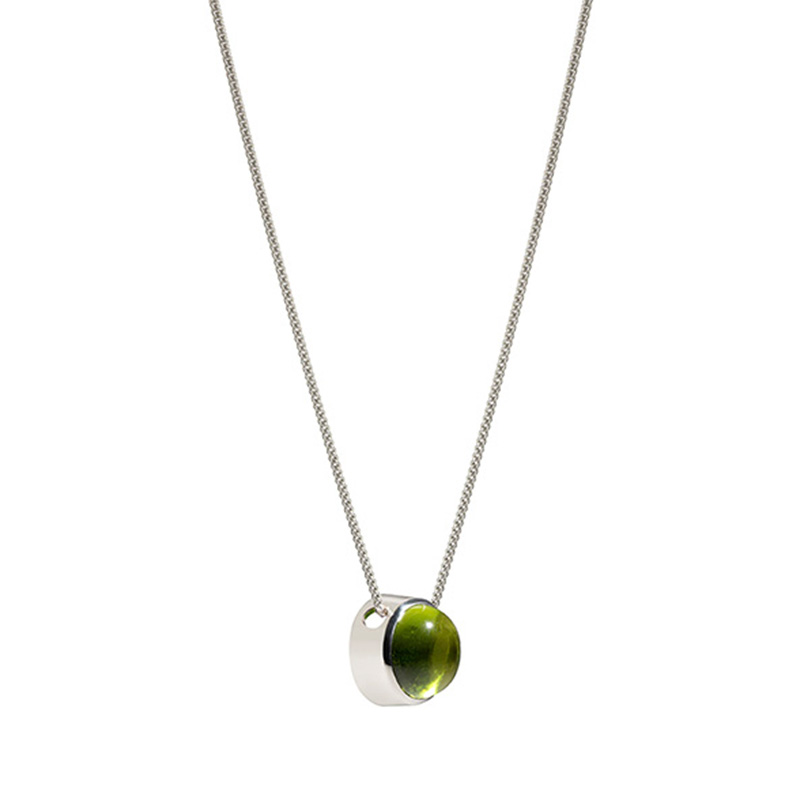 Balance large peridot pendant