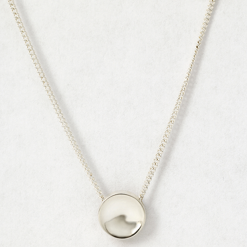 reflections mini silver pendant